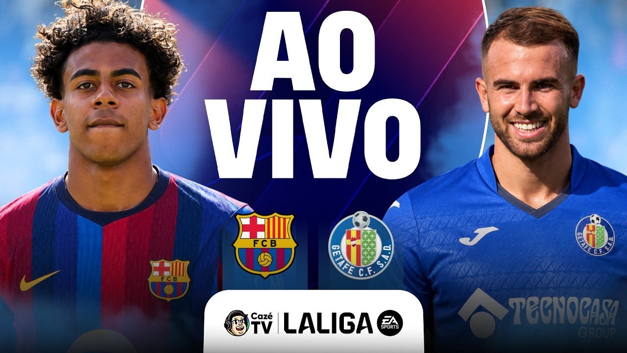 AO VIVO: BARCELONA X GETAFE | LALIGA 26/27 | 8ª RODADA