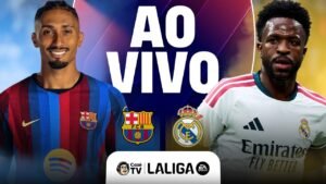AO VIVO: BARCELONA X REAL MADRID | LALIGA 26/27 | 10ª RODADA