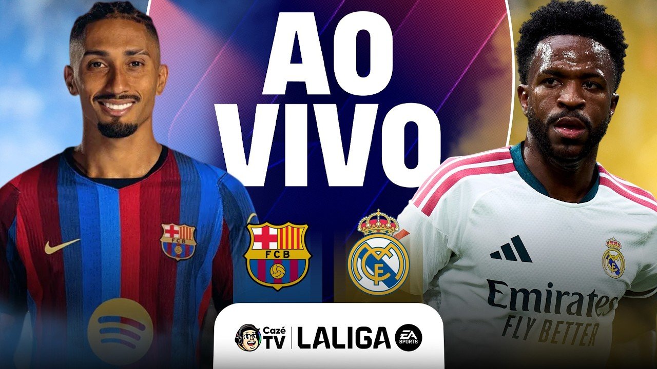 AO VIVO: BARCELONA X REAL MADRID | LALIGA 26/27 | 10ª RODADA