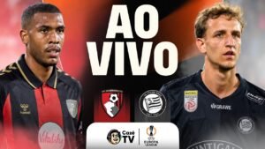 AO VIVO: BOURNEMOUTH X STURM GRAZ | EUROPA LEAGUE 26/27 | 2ª RODADA