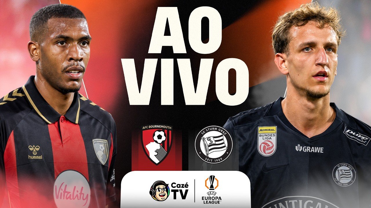 AO VIVO: BOURNEMOUTH X STURM GRAZ | EUROPA LEAGUE 26/27 | 2ª RODADA
