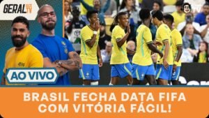 AO VIVO: BRASIL VENCE A ÍNDIA COM TRANQUILIDADE E ENCERRA 1ª DATA FIFA | GERAL CAZÉTV