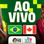 AO VIVO: CANADÁ X BRASIL | COPA DO MUNDO FEMININA SUB-17 FIFA 2026 | 1ª RODADA