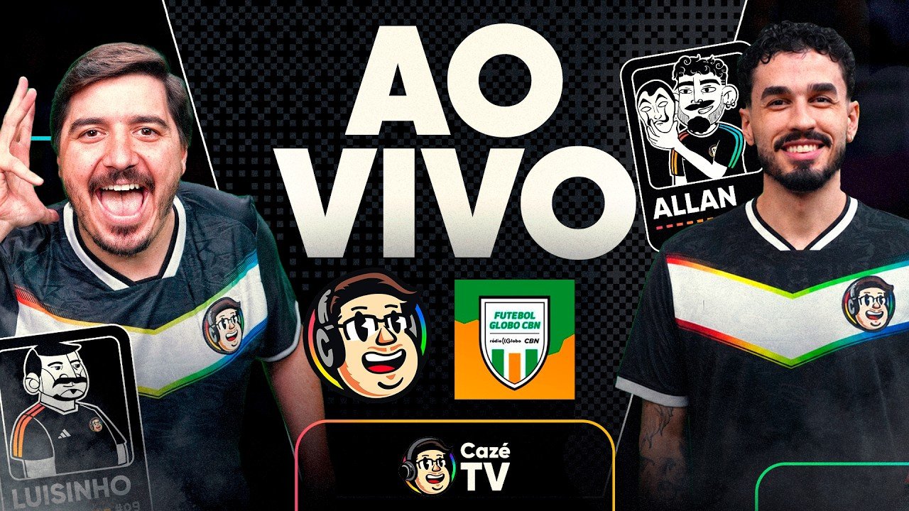 AO VIVO: CAZÉTV X FUTEBOL GLOBO CBN | COPA ACERJ 2026 | SEMIFINAL