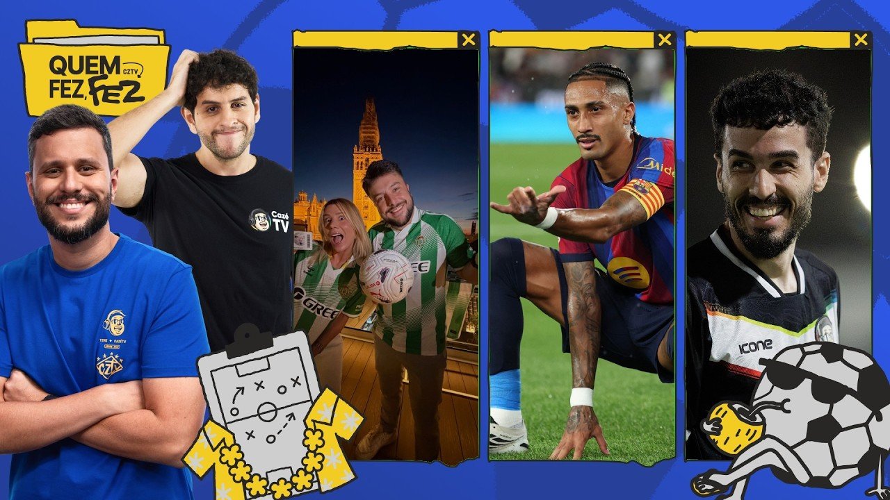 AO VIVO: FINAL DA COPA ACERJ, VOLTA DE RAPHINHA E IGOR E ISA DIRETO DE SEVILLA | QUEM FEZ, FEZ