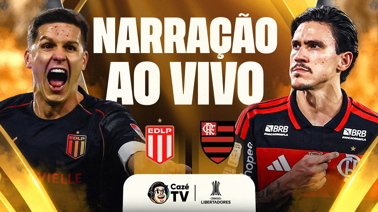AO VIVO: FLAMENGO X ESTUDIANTES DE LA PLATA | LIBERTADORES | NARRAÇÃO | NOCHE DE COPA