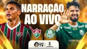 AO VIVO: FLUMINENSE X PALMEIRAS | LIBERTADORES | NARRAÇÃO | NOCHE DE COPA