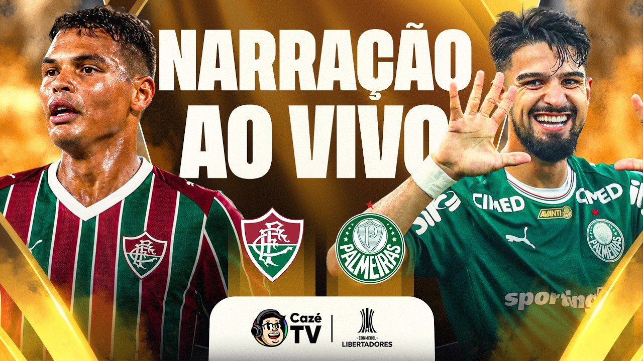 AO VIVO: FLUMINENSE X PALMEIRAS | LIBERTADORES | NARRAÇÃO | NOCHE DE COPA