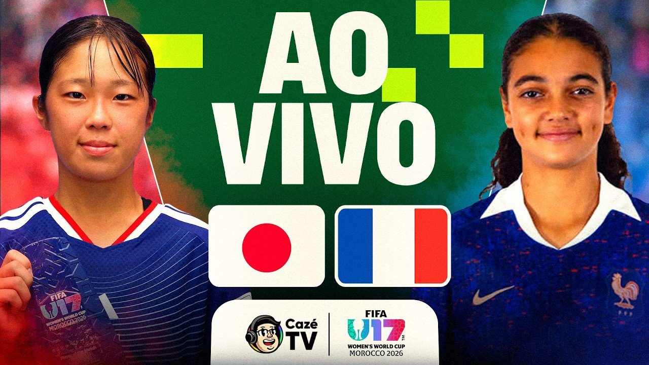 AO VIVO: JAPÃO X FRANÇA | COPA DO MUNDO FEMININA SUB-17 FIFA 2026 | 2ª RODADA