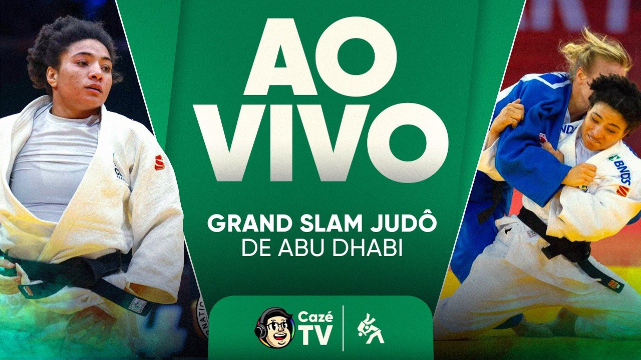 AO VIVO: JUDÔ | TIME BRASIL NO GRAND SLAM DE ABU DHABI | DIA 1