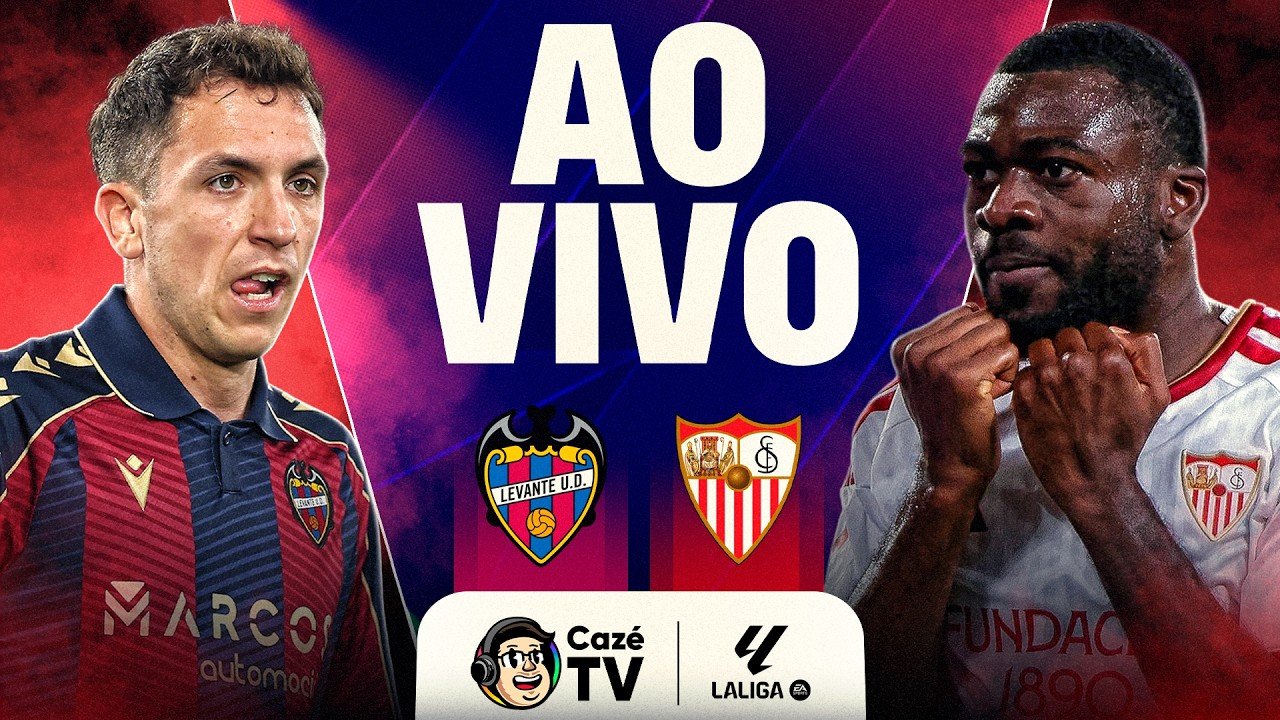 AO VIVO: LEVANTE X SEVILLA | LALIGA 26/27 | 8ª RODADA