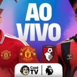 AO VIVO: MANCHESTER UNITED X BOURNEMOUTH | PREMIER LEAGUE 26/27 | 8ª RODADA