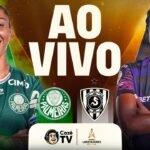 AO VIVO: PALMEIRAS X IND. DEL VALLE | LIBERTADORES FEMININA 2026 | 3ª RODADA