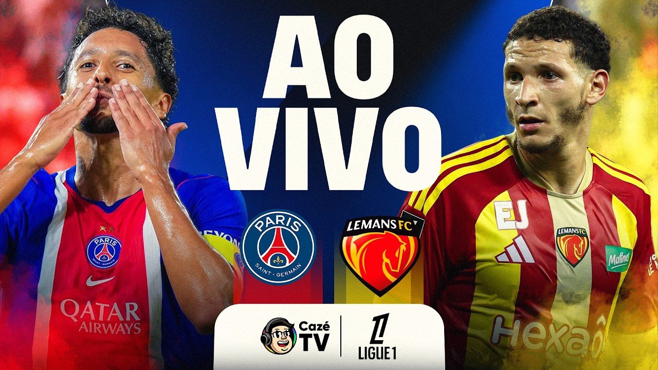 AO VIVO: PARIS SAINT-GERMAIN X LE MANS | LIGUE 1 26/27 | 6ª RODADA