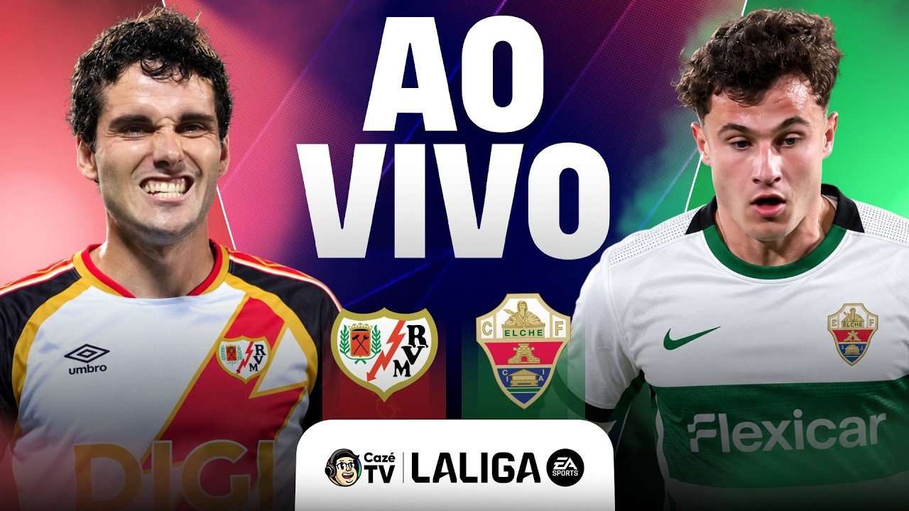 AO VIVO: RAYO VALLECANO X ELCHE | LALIGA 26/27 | 10ª RODADA