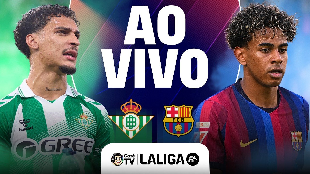 AO VIVO: REAL BETIS X BARCELONA | LALIGA 26/27 | 9ª RODADA