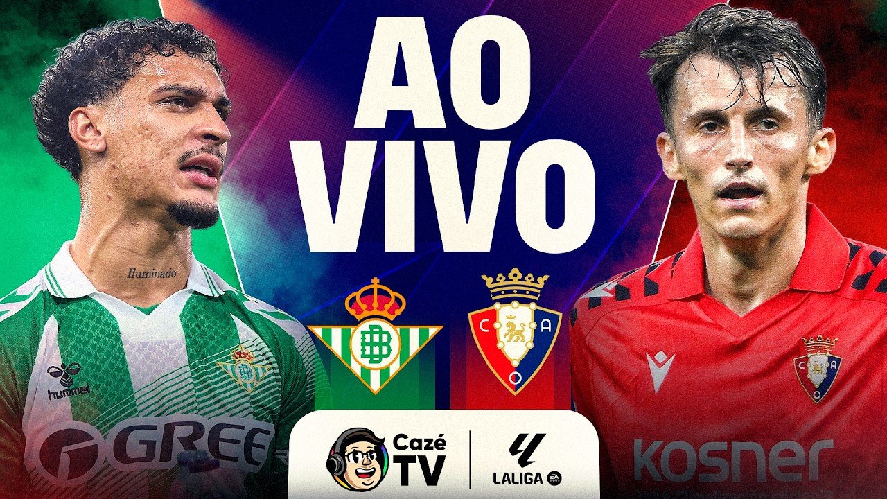 AO VIVO: REAL BETIS X OSASUNA | LALIGA 26/27 | 8ª RODADA