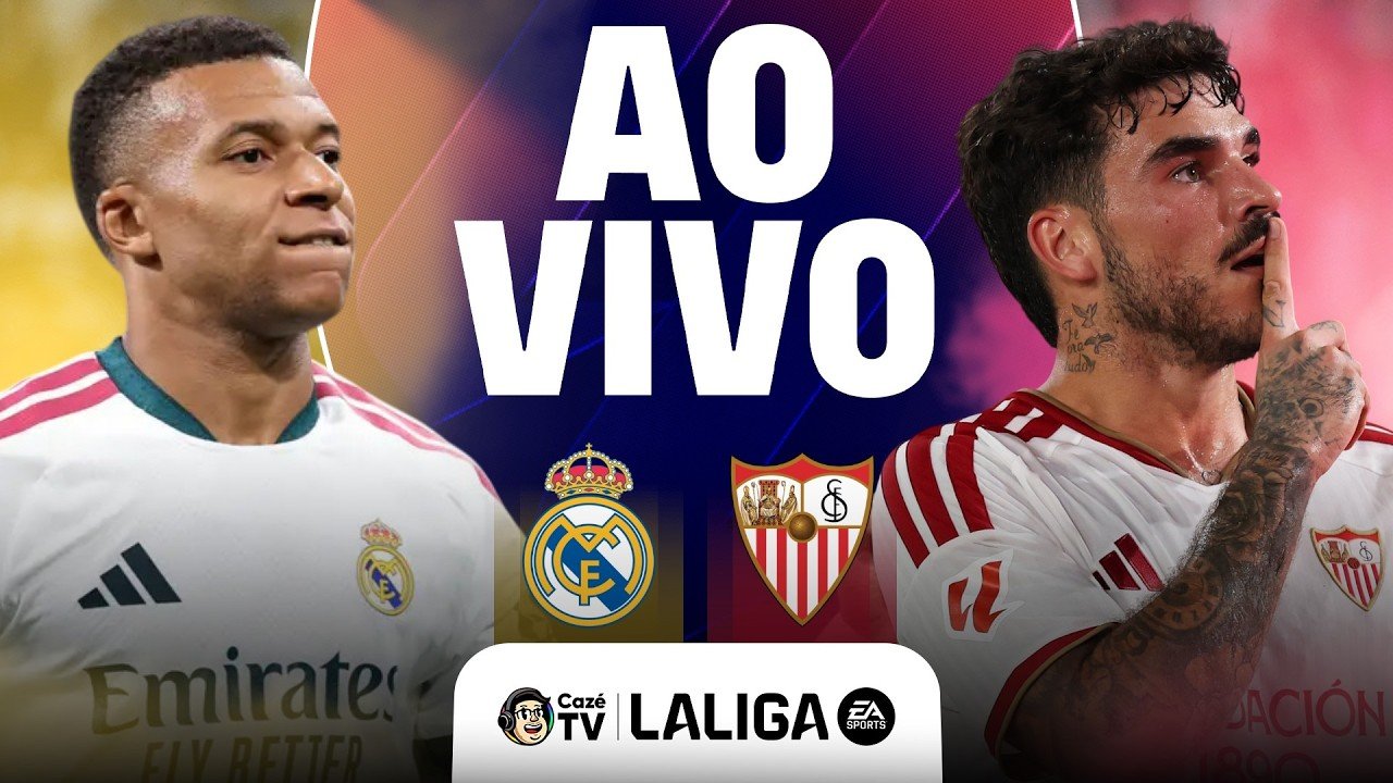AO VIVO: REAL MADRID X SEVILLA | LALIGA 26/27 | 9ª RODADA