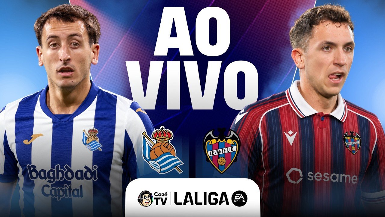 AO VIVO: REAL SOCIEDAD X LEVANTE | LALIGA 26/27 | 10ª RODADA