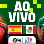AO VIVO (SOM AMBIENTE): ESPANHA X MÉXICO | COPA DO MUNDO FEMININA SUB-17 FIFA 2026 | 1ª RODADA