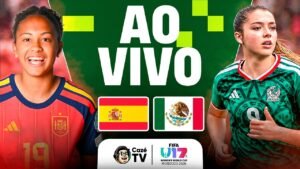 AO VIVO (SOM AMBIENTE): ESPANHA X MÉXICO | COPA DO MUNDO FEMININA SUB-17 FIFA 2026 | 1ª RODADA