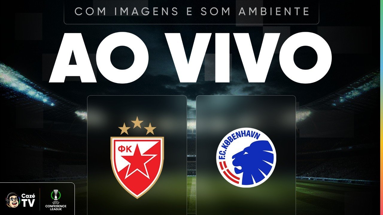 AO VIVO (SOM AMBIENTE): ESTRELA VERMELHA X COPENHAGEN | CONFERENCE LEAGUE 26/27 | 2ª RODADA