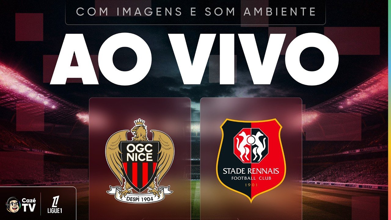 AO VIVO (SOM AMBIENTE): NICE X RENNES | LIGUE 1 26/27 | 9ª RODADA