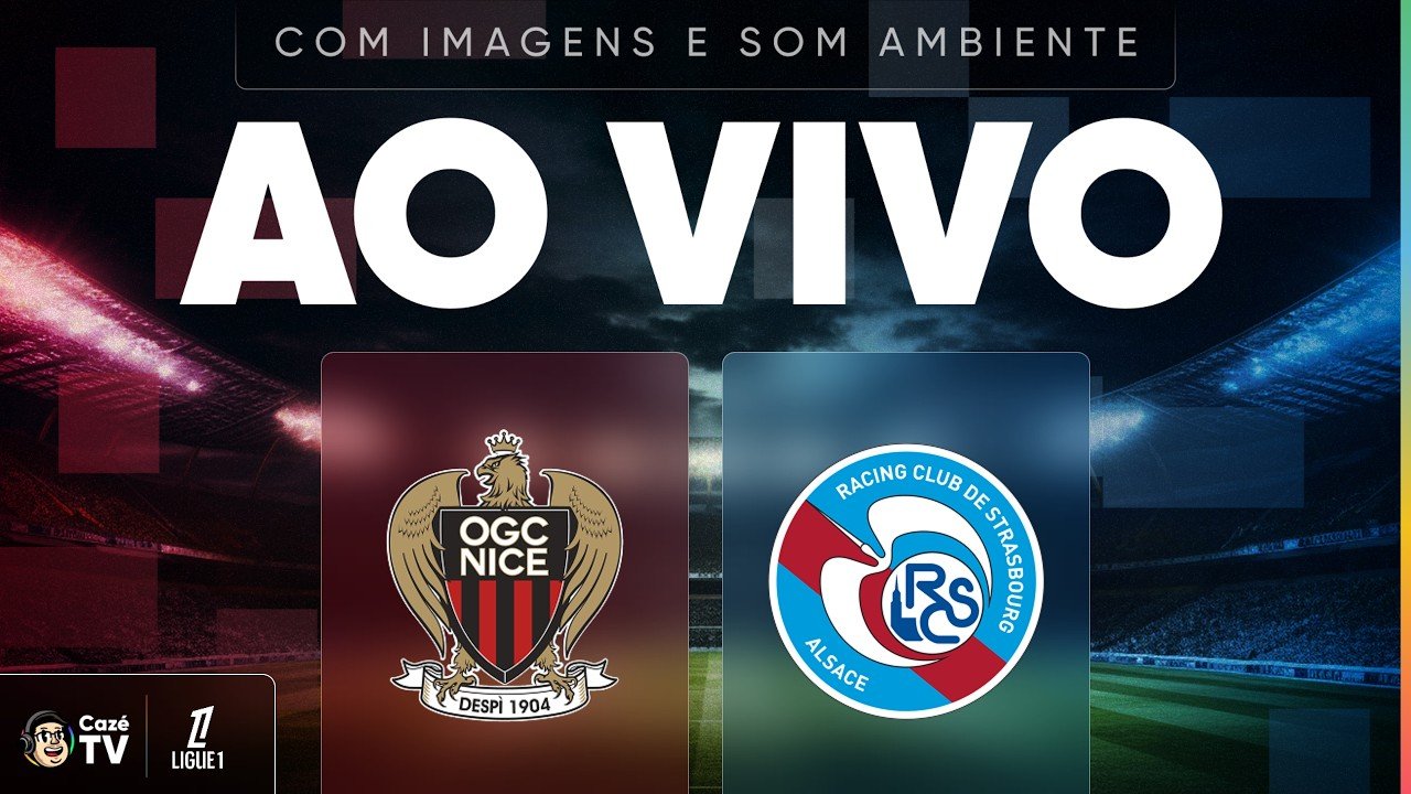 AO VIVO (SOM AMBIENTE): NICE X STRASBOURG | LIGUE 1 26/27 | 6ª RODADA