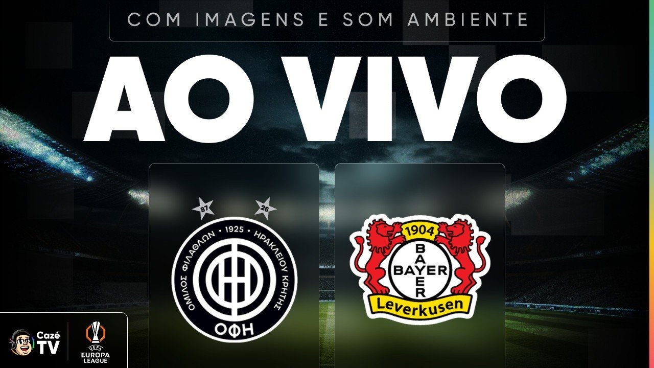AO VIVO (SOM AMBIENTE): OFI X BAYER LEVERKUSEN | EUROPA LEAGUE 26/27 | 3ª RODADA