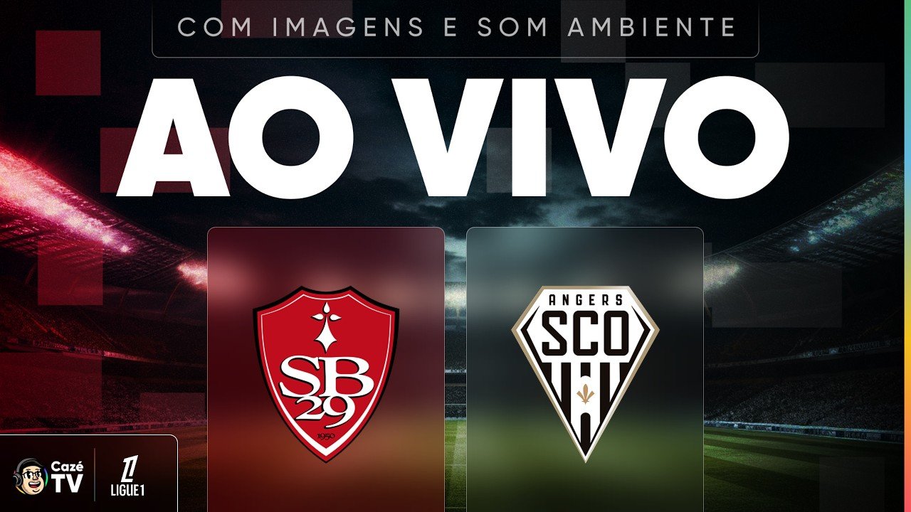 AO VIVO (SOM AMBIENTE): STADE BRESTOIS X ANGERS | LIGUE 1 26/27 | 6ª RODADA