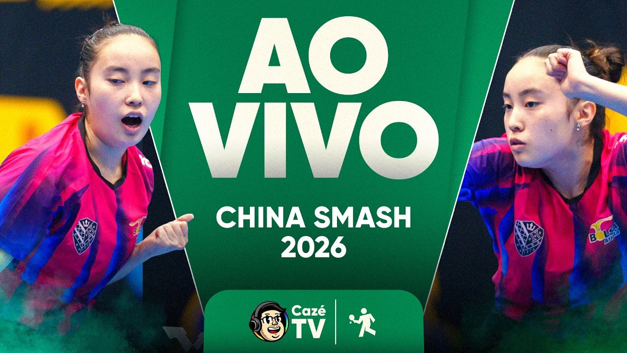 AO VIVO (SOM AMBIENTE): TÊNIS DE MESA | LAURA WATANABE NO CHINA SMASH 2026 | QUALIFICATÓRIAS
