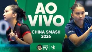 AO VIVO: TÊNIS DE MESA | GIULIA TAKAHASHI NO CHINA SMASH 2026 | QUALIFICATÓRIAS