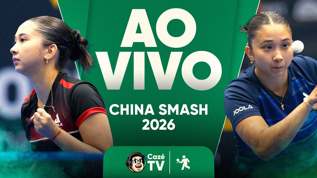 AO VIVO: TÊNIS DE MESA | GIULIA TAKAHASHI NO CHINA SMASH 2026 | QUALIFICATÓRIAS