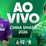 AO VIVO: TÊNIS DE MESA | HUGO CALDERANO X FELIX LEBRUM NO CHINA SMASH 2026 | QUARTAS DE FINAL