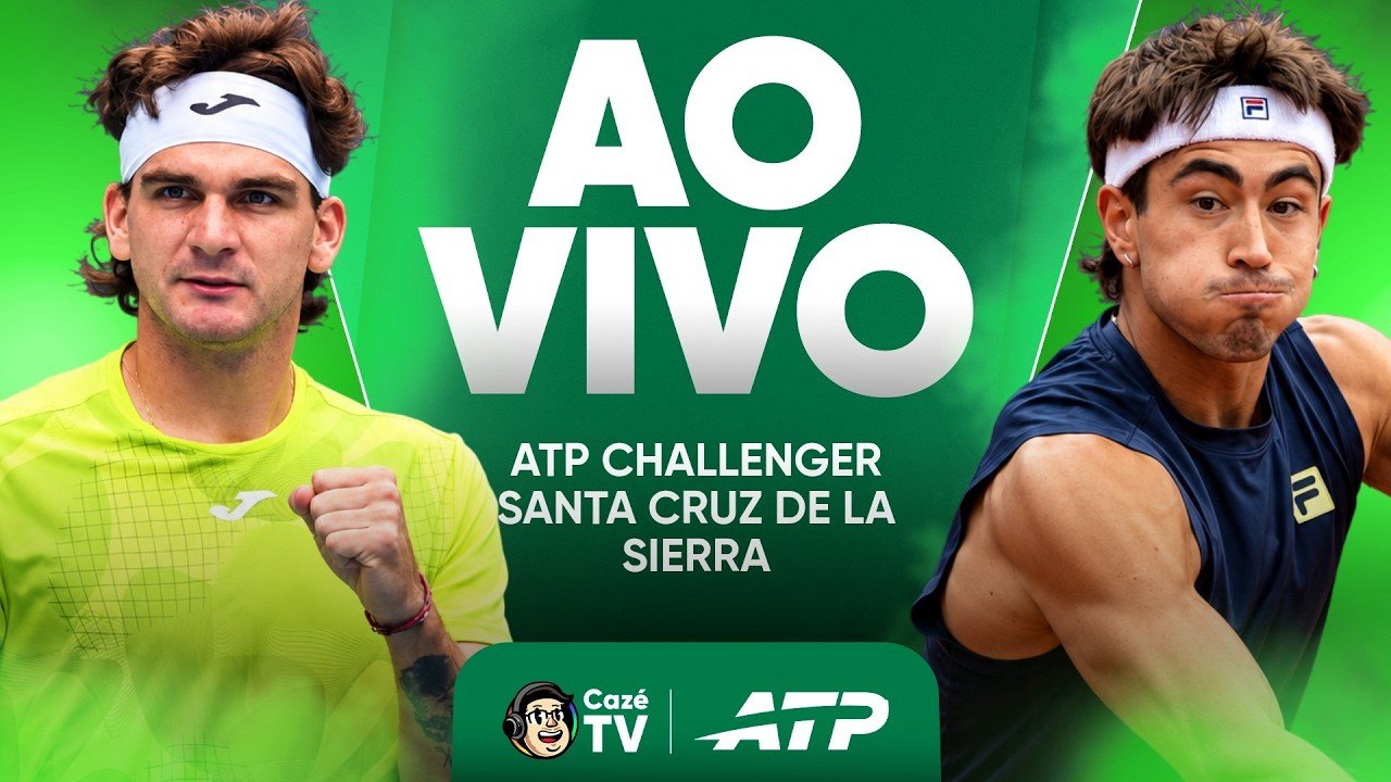 AO VIVO: TÊNIS | THIAGO WILD X FRANCISCO COMESANA | ATP CHALLENGER SANTA CRUZ 2 | SEMIFINAL