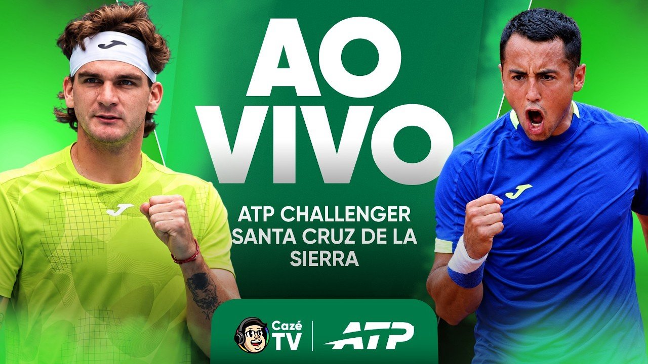 AO VIVO: TÊNIS | THIAGO WILD X HUGO DELLIEN | ATP CHALLENGER SANTA CRUZ 2 | FINAL