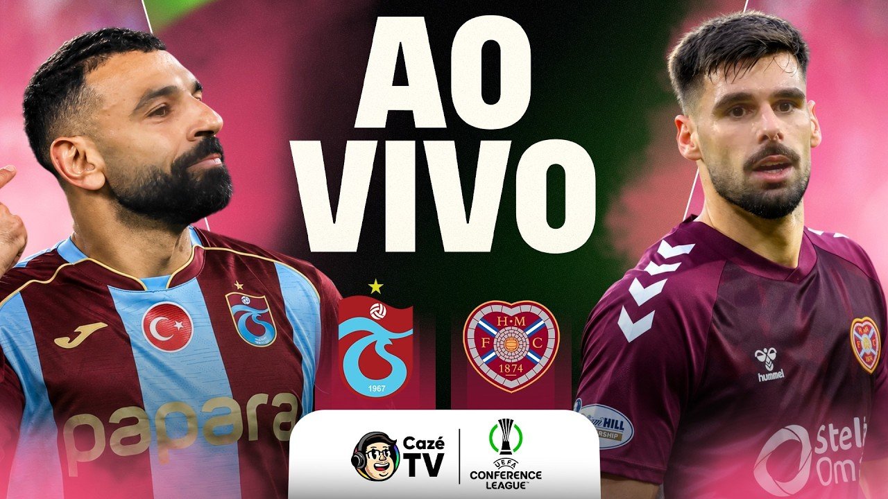 AO VIVO: TRABZONSPOR X HEARTS | CONFERENCE LEAGUE 26/27 | 2ª RODADA