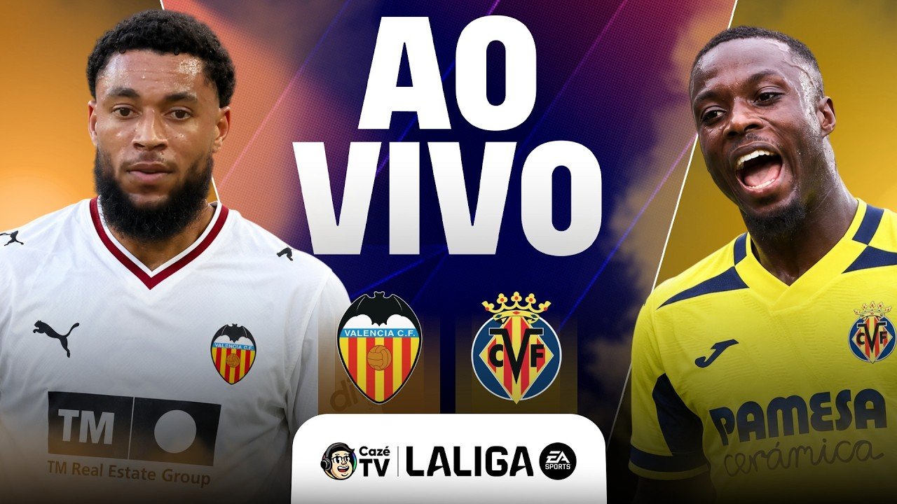 AO VIVO: VALENCIA X VILLARREAL | LALIGA 26/27 | 10ª RODADA