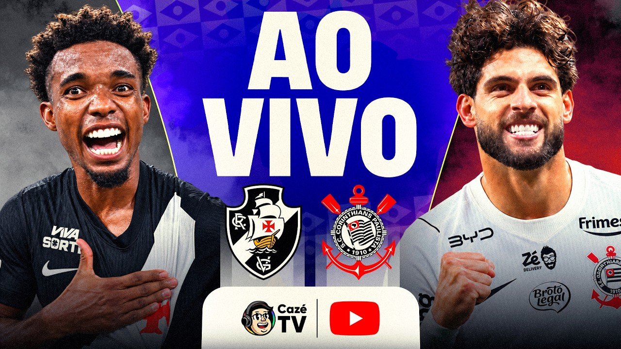 AO VIVO: VASCO X CORINTHIANS | BRASILEIRÃO 2026 | 32ª RODADA