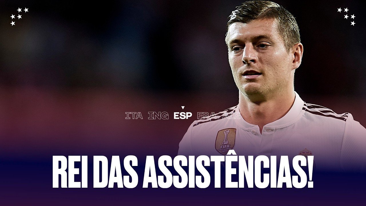 AS MELHORES ASSISTÊNCIAS DE TONI KROOS PELO REAL MADRID