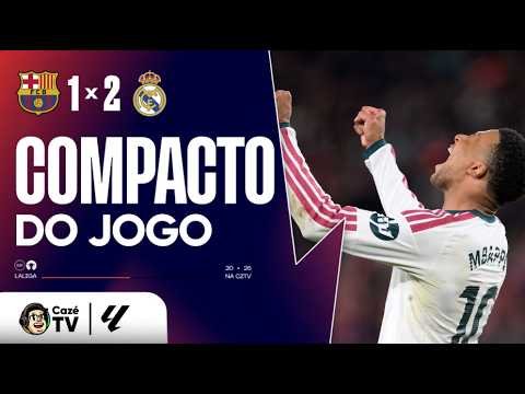 COMPACTO: BARCELONA 1 X 2 REAL MADRID | LALIGA 26/27 | 10ª RODADA