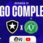 COMPACTO: BOTAFOGO X CHAPECOENSE | BRASILEIRÃO 2026 | 31ª RODADA