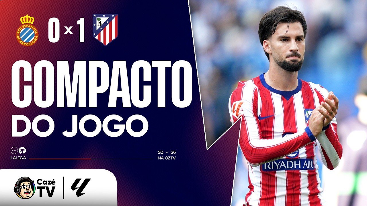 COMPACTO: ESPANYOL 0 X 1 ATLÉTICO DE MADRID | LALIGA 26/27 | 9ª RODADA
