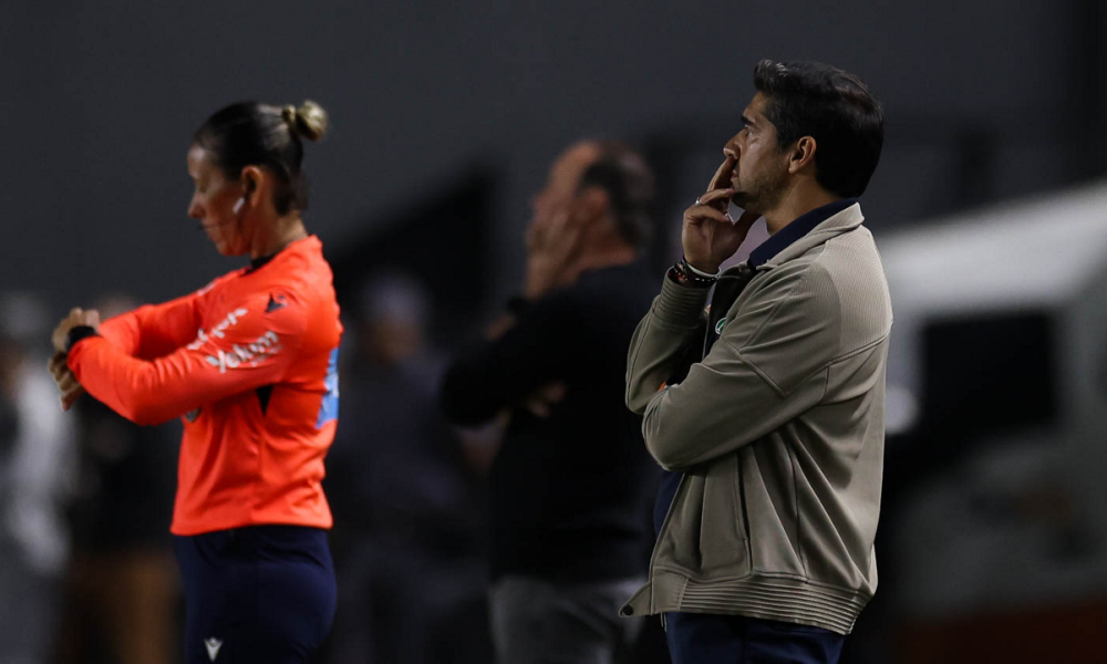 Abel critica o gramado da Vila e lamenta chances perdidas