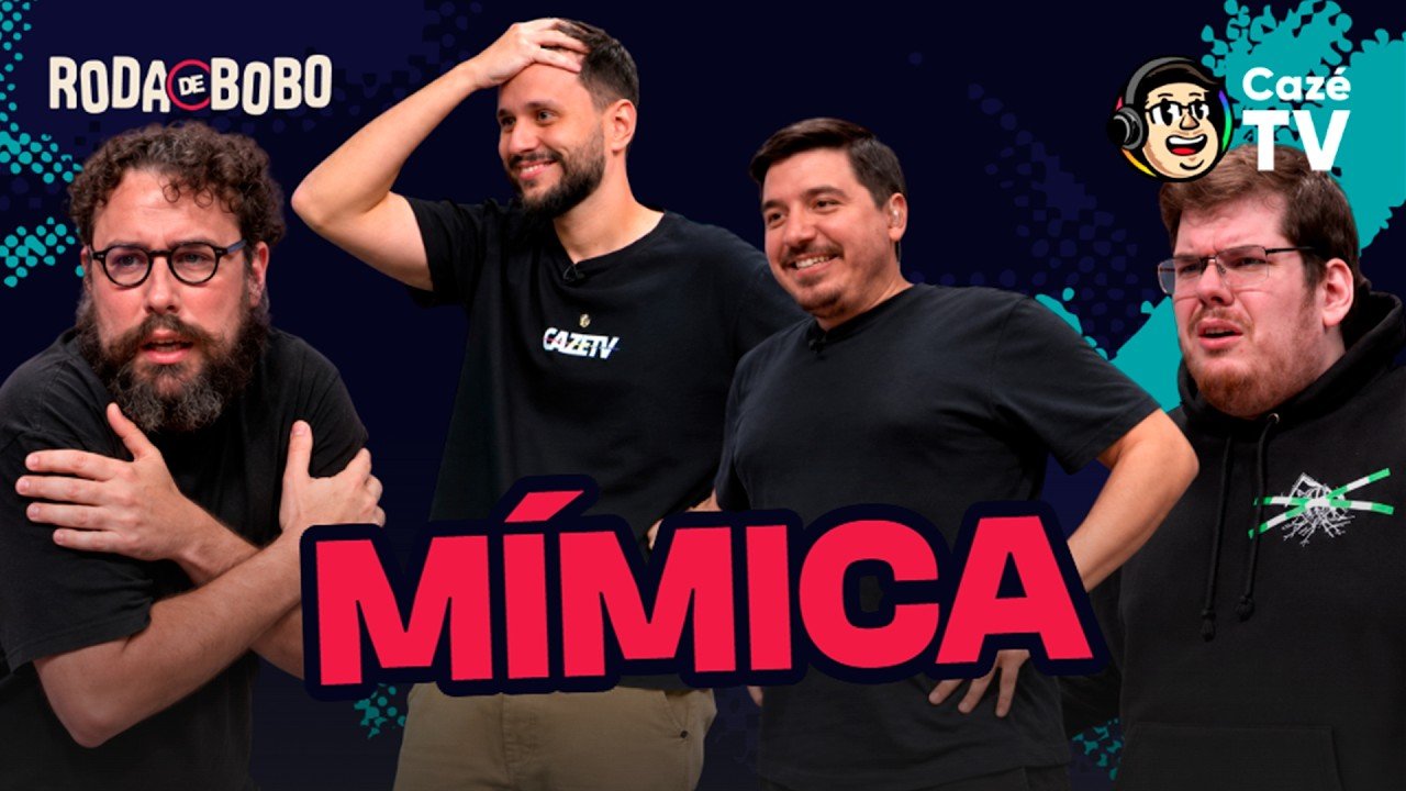 DESAFIO DA MÍMICA! CAZÉ E DONAN X LUIS E BELT EM UMA BATALHA SEM CINTURÃO! | RODA DE BOBO