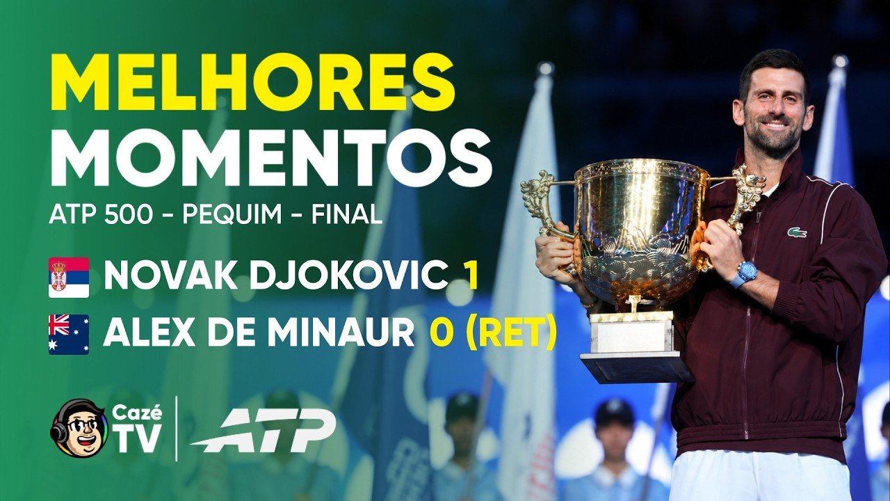 DJOKOVIC É CAMPEÃO! O SÉRVIO CONTINUA INVICTO EM PEQUIM E LEVANTA A TAÇA | FINAL | ATP 500 DE PEQUIM