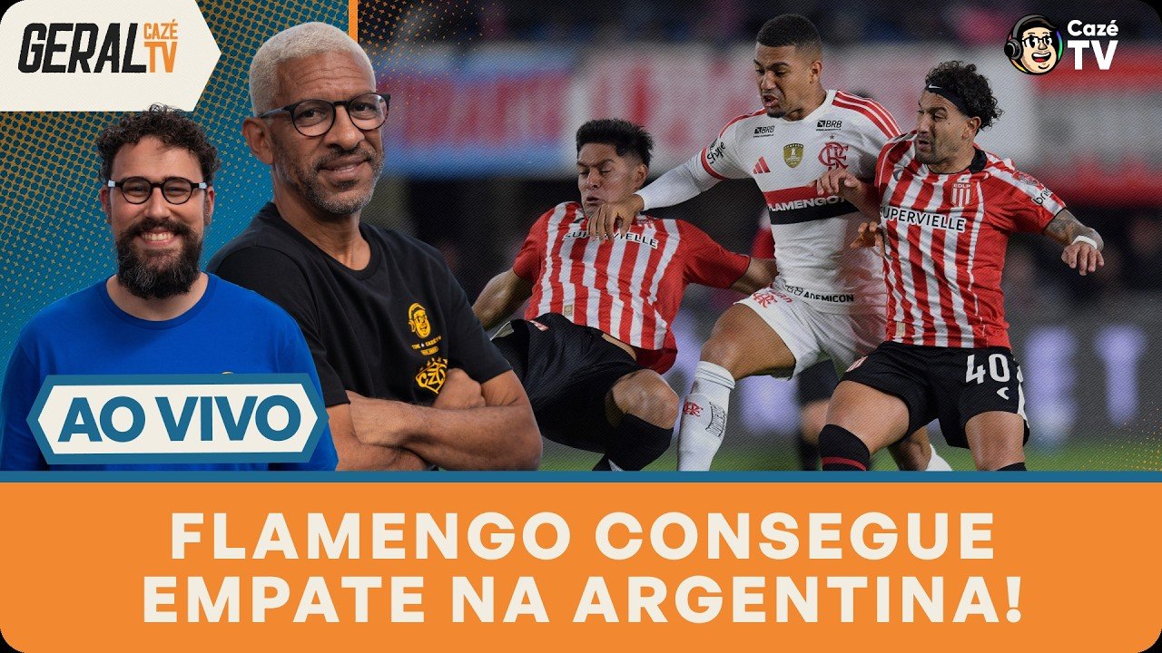 FLAMENGO SEGURA EMPATE NA ARGENTINA E VAI DECIDIR VAGA NO MARACANÃ | GERAL CAZÉTV