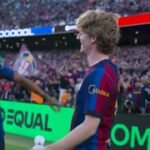 GOL DO BARCELONA! ANTHONY GORDON ABRE O PLACAR CONTRA O GETAFE LOGO NO COMECINHO DO JOGO