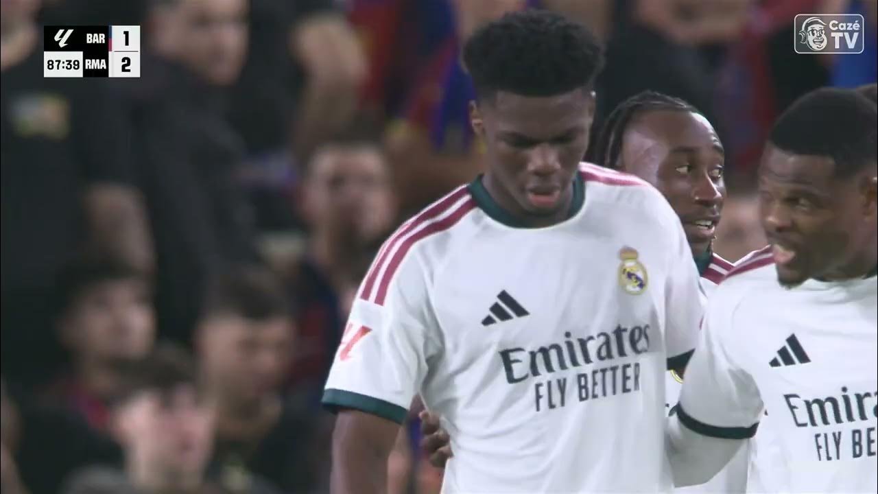 GOL DO REAL MADRID! MBAPPÉ MARCA SEU 100º GOL PELO CLUBE E COLOCA O REAL À FRENTE DO BARCELONA!