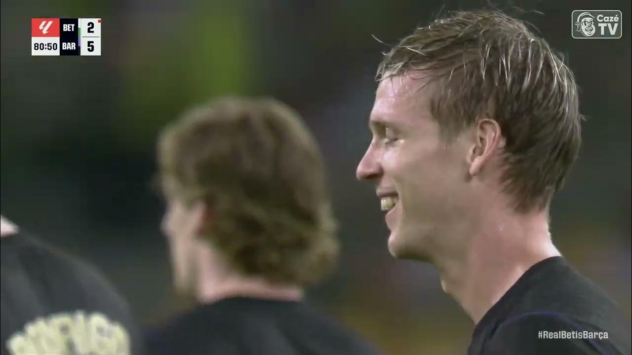 GOOL DO BARCELONA! DANI OLMO FAZ O QUINTO E AMPLIA A GOELADA DO BARCELONA!
